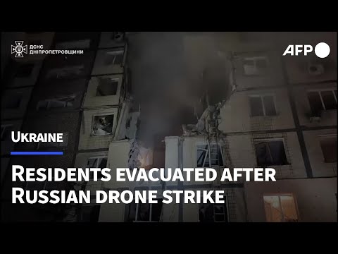 Two dead after drone strike in Ukraine's Dnipro | AFP