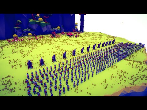 100x GREEK ARMY vs ALL FACTION - Totally Accurate Battle Simulator TABS
