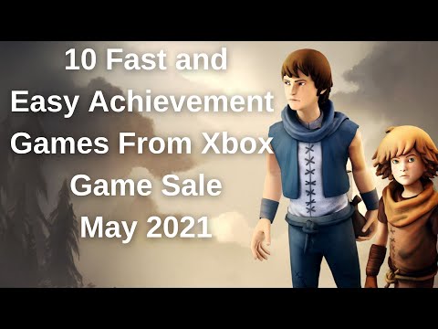 10 Fast and Easy Achievement Games From Xbox Game Sale - May 2021