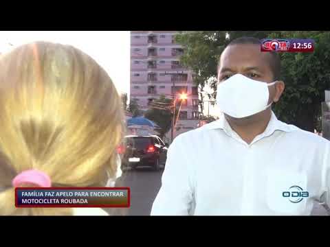 FamiÌlia faz apelo para encontrar motocicleta roubada 27 07