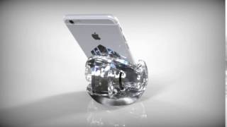 Iphone 6S with crystal dock