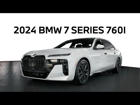 Power Meets Elegance: 2024 BMW 7 Series 760i xDrive Walkaround Video