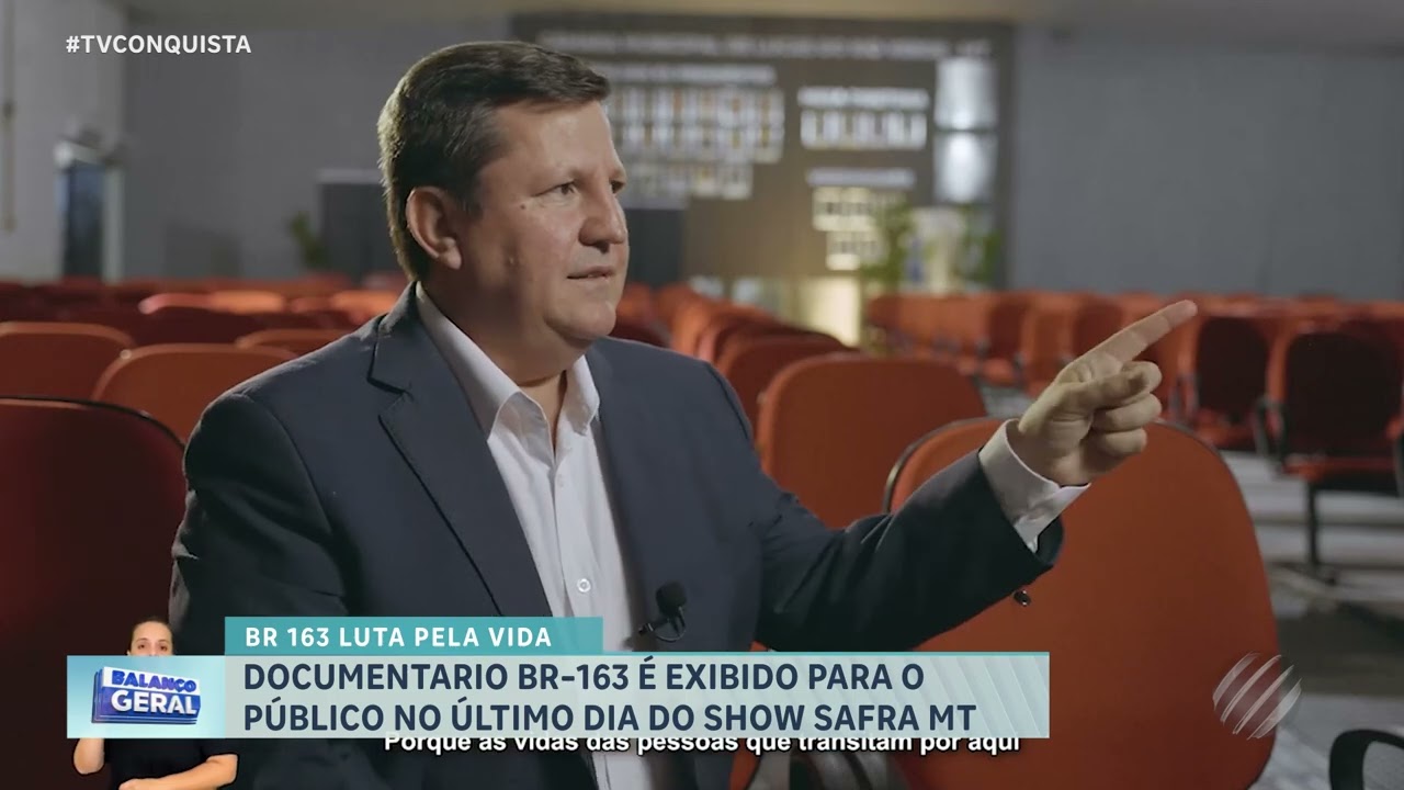 Documentário mostra como a duplicação da BR-163 reduziu acidentes em 95% em MT