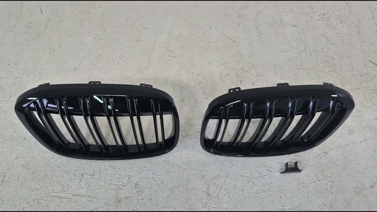 BMW X1 F48 2015–2022 M-Look ledvinky (2015-2019, černý lesk) Video 1