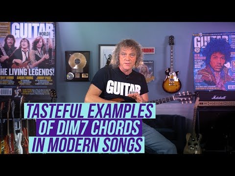 More tasteful examples of dim7 chords with Jimmy Brown