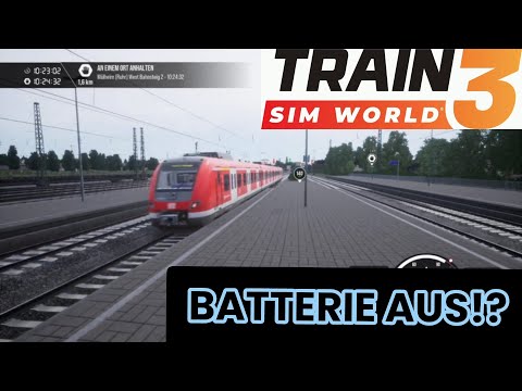 BATTERIE AUS!? | TSW3 | Duisburg - Bochum | S3 nach Hattingen(Ruhr)Mitte | BR422 + Ansagen