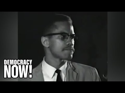 "By Any Means Necessary": Watch Malcolm X’s Speech on Racism & Self-Defense at Audubon Ballroom