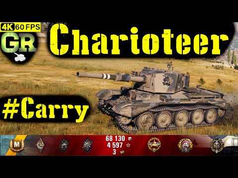 World of Tanks Charioteer Replay - 6 Kills 5.5K DMG(Patch 1.4.1)
