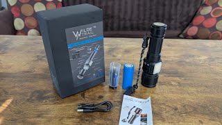 WILDE TRAIL Magnetic Tactical Flashlight Review 