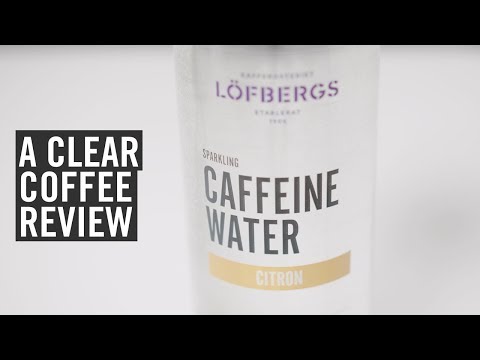 レビューします。レフベリのカフェインウォーター (Review: Löfbergs Caffeine Water)