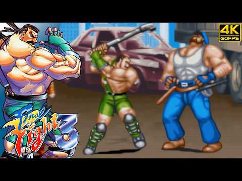 Final Fight 3 - Haggar (SNES / 1996) 4K 60FPS