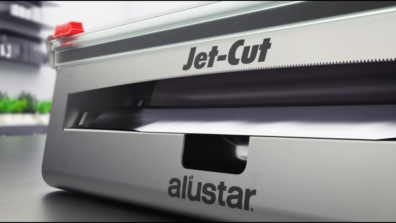 Jet-Cut Coupe-film Inox plus 45 cm Argenté