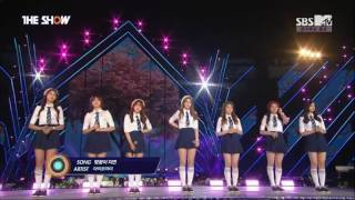[160618] I.O.I (아이오아이) - 벚꽃이 지면 (When The Cherry Blossoms Fade) @ Suwon Concert