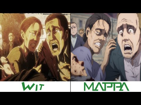 Wit Studio VS MAPPA - Attack on Titan 4 Season