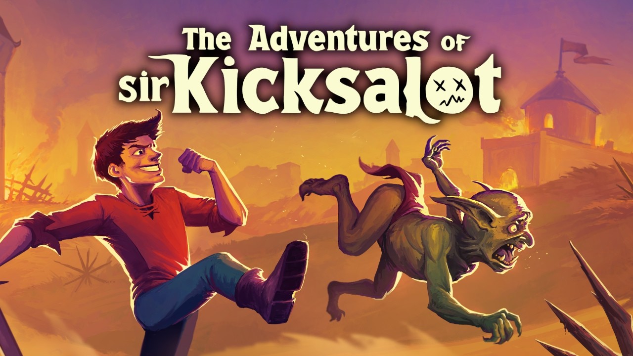 Release Date Trailer - The Adventures Of Sir Kicksalot - YouTube