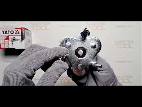 Ключ для масляного фильтра YATO, 3/8 и 1/2, 63-120 мм, 3 ножки (YT-0826) Ключ для масляного фильтра YATO, 3/8 и 1/2, 63-120 мм, 3 ножки (YT-0826)