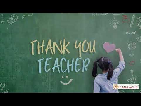 Teacher's Day Special | THANK YOU TEACHER| Panaache Short Films| Best Gift To Teacher| Sweet Gesture