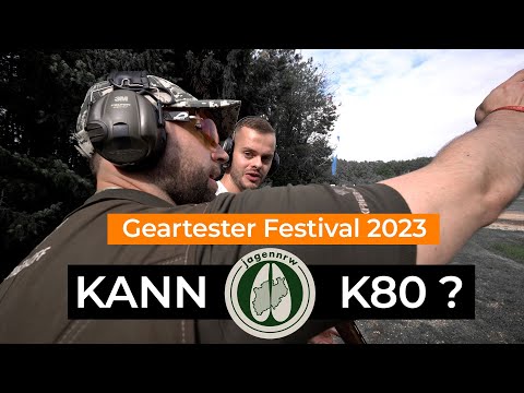 Geartester Festival 2023: Jagen NRW schießt mit der K80 von Krieghoff