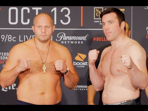 Bellator 208 ceremonial weigh-in highlight