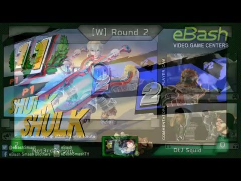 Not3rdPerson (Shulk) vs. DtJ Squid (Mario) - Smash Sunday @ eBash