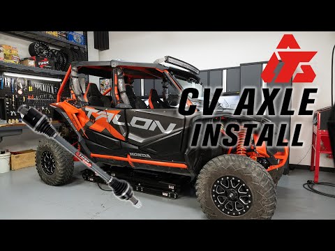 How To Replace CV Axles | Honda Talon R/X