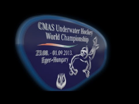 24th Aug - Day 2 Court 1 - 18th CMAS UWH World Championships 2013 - Eger