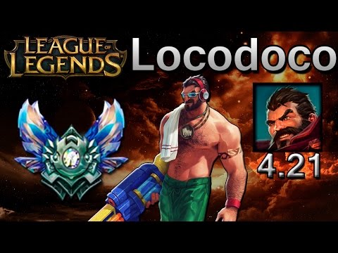 Locodoco - Graves/Thresh vs Jinx/Vel'Koz - ADC - Master Preseason S5 | 314