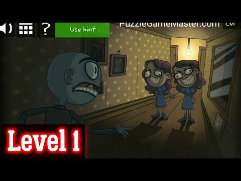 Troll Face Quest Horror 2 Level 1 Solution hint walkthrough