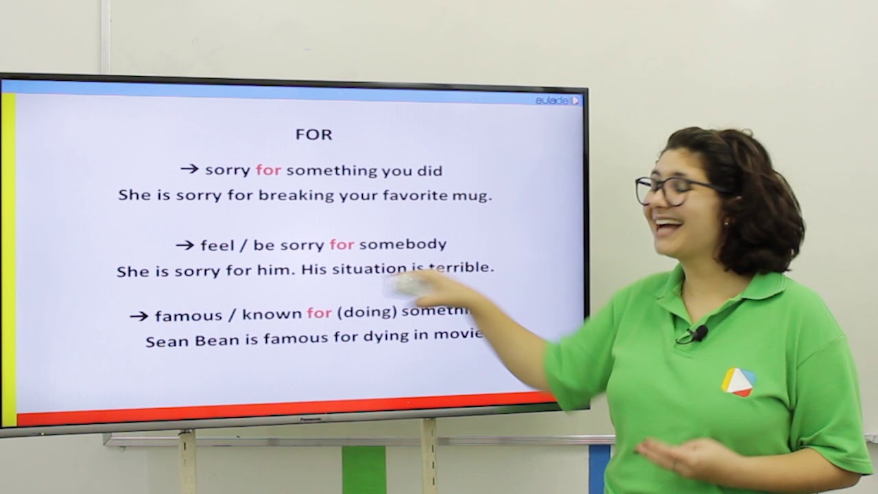 Inglês - Adjetivos e Preposições Fixas