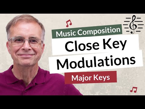 Modulating to Closely Related Keys (Major Key Modulation Chart) - Music Composition