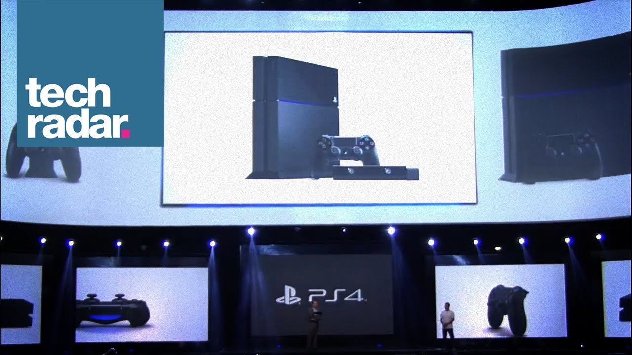 PS4 E3 2013 reveal - First pictures, price, games and DRM - YouTube