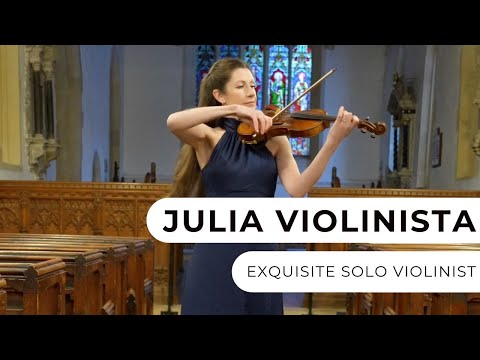 Julia Violinista - Exquisite Solo Violinist