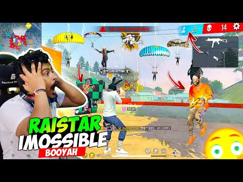 Raistar Impossible Booyah  in Bimasakti Intense situation last zone - Free Fire Max
