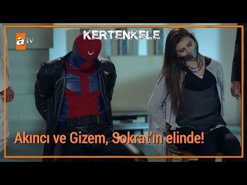 Akıncı ve Gizem, Sokrat'ın elinden kurtuluyor! - Kertenkele