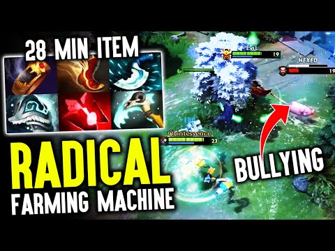 Radical Tinker The Farming Machine - Bullying Enemy With Crazy Moves Dota 2