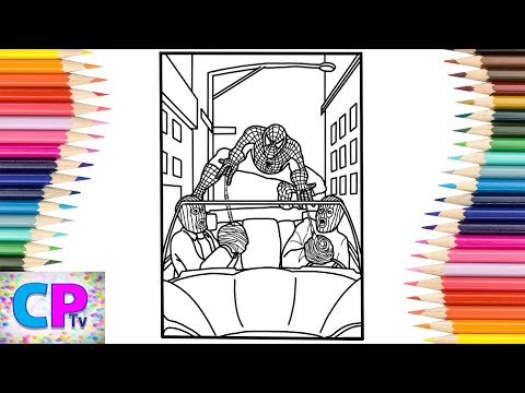 Spiderman Chases Villains/Spiderman Coloring Pages/ROY KNOX - Earthquake [NCS Release]