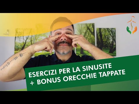 Esercizi efficaci per la sinusite + bonus orecchie tappate