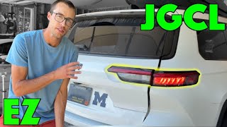 Jeep Grand Cherokee L Tail Light Removal