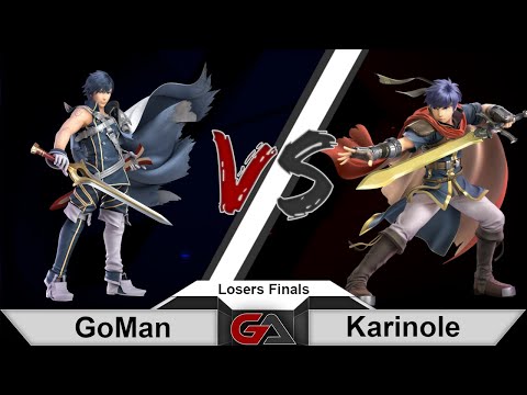 Smashlan'd #54 - Losers Finals: GoMan vs Karinole