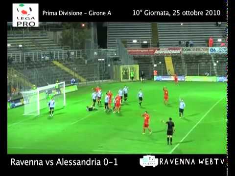 Lega Pro 2010/11 10 Ravenna - Alessandria 0-1