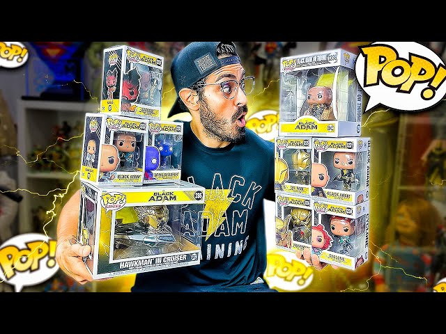 Vídeo relacionado con Funko Pop! Movies: DC - Black Adam - Hawkman - Figura de Vinilo Coleccionable - Idea de Regalo- Mercancia Oficial - Juguetes para Niños y Adultos - Movies Fans - Muñeco para Coleccionistas