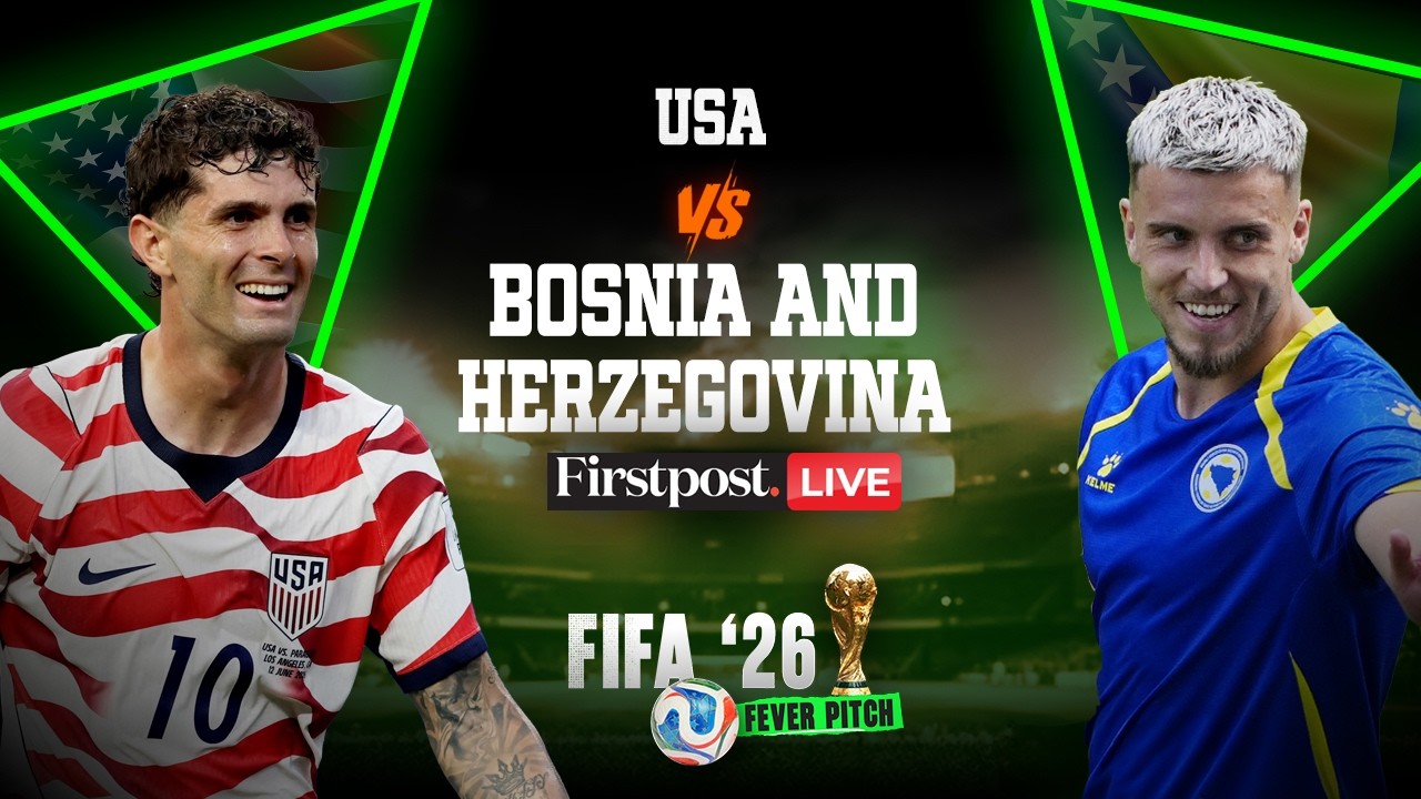 FIFA World Cup 2026 LIVE: USA vs Bosnia and Herzegovina | Christian Pulisic vs Ermedin Demirović