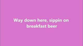 Breakfast beer Gord Bamford lyrics