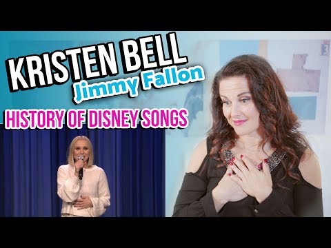 Vocal Coach Reacts to Kristen Bell and Jimmy Fallon