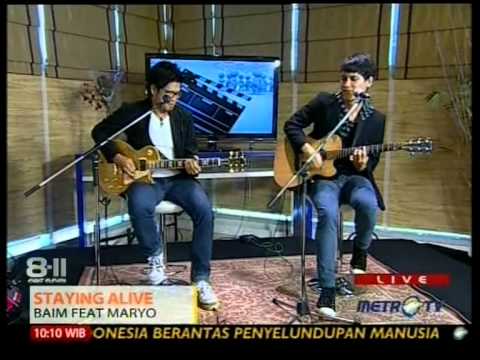 BAIM feat. MARYO performed at 8-11 (17/05) (Courtesy MetroTV)