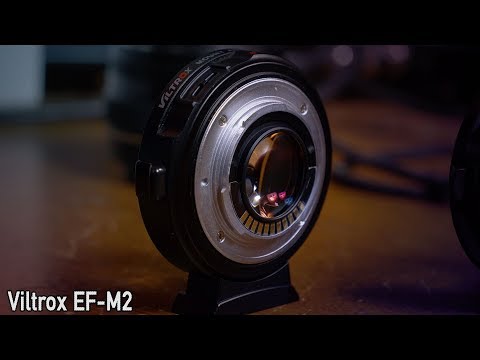Viltrox EF-M2 II greičio stiprintuvas video
