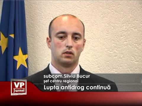 Lupta antidrog continuă