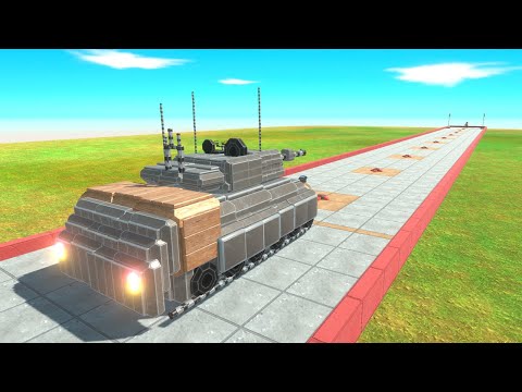 Workshop Units vs Minefield - Animal Revolt Battle Simulator