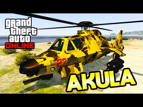 Akula Hubschrauber Tuning und Test 🛠 - der schnellste Heli in GTA ONLINE!