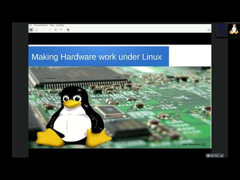 NovaLUG Dec 11 2021 - Making Hardware work under Linux